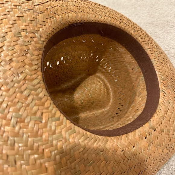 Woven Hat with Black Band - Picture 6 of 8